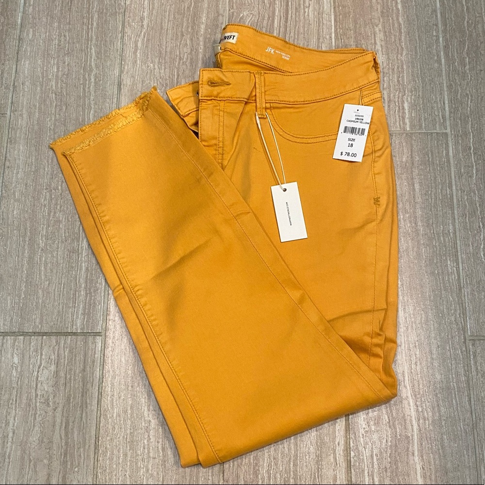Warp + Weft JFK Skinnies NWT